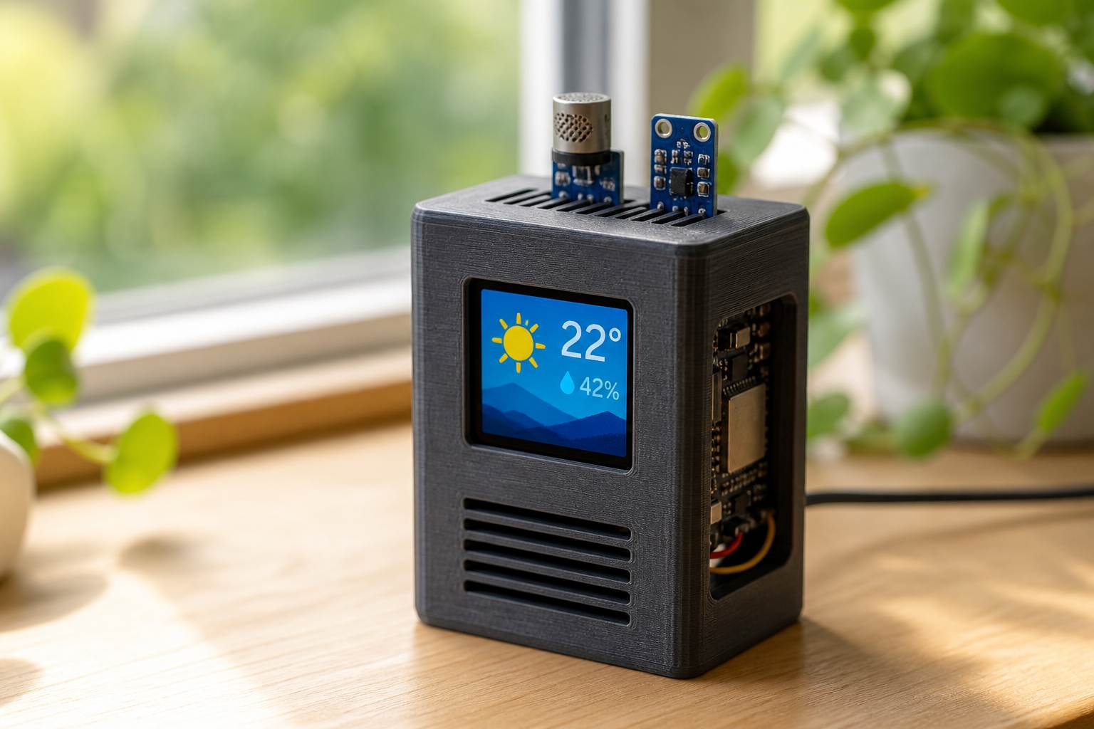 Самодельная метеостанция на ESP32